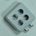 Aluminio 6061 6063 Caja cuadrada Radiador CNC Procesamiento